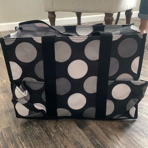 Thirty one zip top utility tote